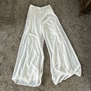 White Palazzo pants